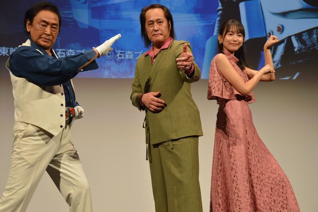 「V3」風見志郎役、宮内洋がサプライズ登場!「THE 仮面ライダー展」埼玉会場オープニングセレモニー:フォトギャラリー