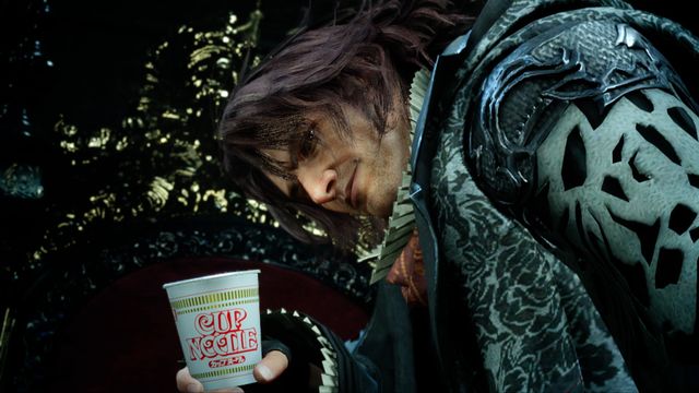 ついに、スクエニやりおった…公式コラCM「CUP NOODLE XV」フォトギャラリー（7枚目）