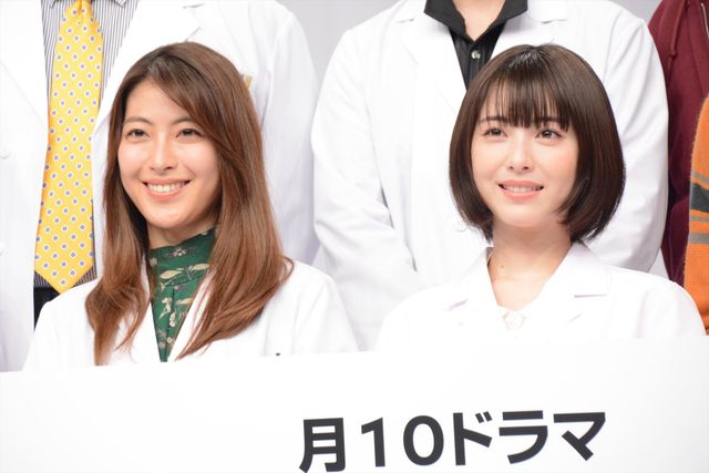 浜辺美波が白衣姿で登場！「ドクターホワイト」取材会にキャスト集結（25枚目）