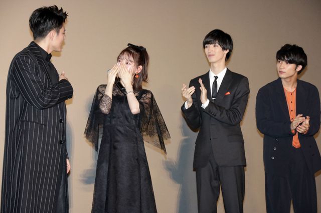 堀未央奈、清水尋也、板垣瑞生、間宮祥太朗ら注目若手ずらり！『ホットギミック　ガールミーツボーイ』初日舞台あいさつ（15枚目）