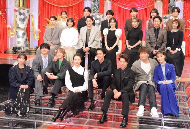 香取慎吾、永瀬廉、西畑大吾、森本慎太郎ら総勢21名出席！「フジテレビドラマライブ2025・冬」制作発表会見（31枚目）