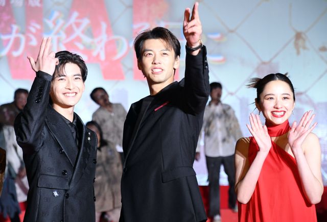 六本木にゾンビ襲来！竹内涼真主演『劇場版　君と世界が終わる日に FINAL』完成披露舞台あいさつ（5枚目）