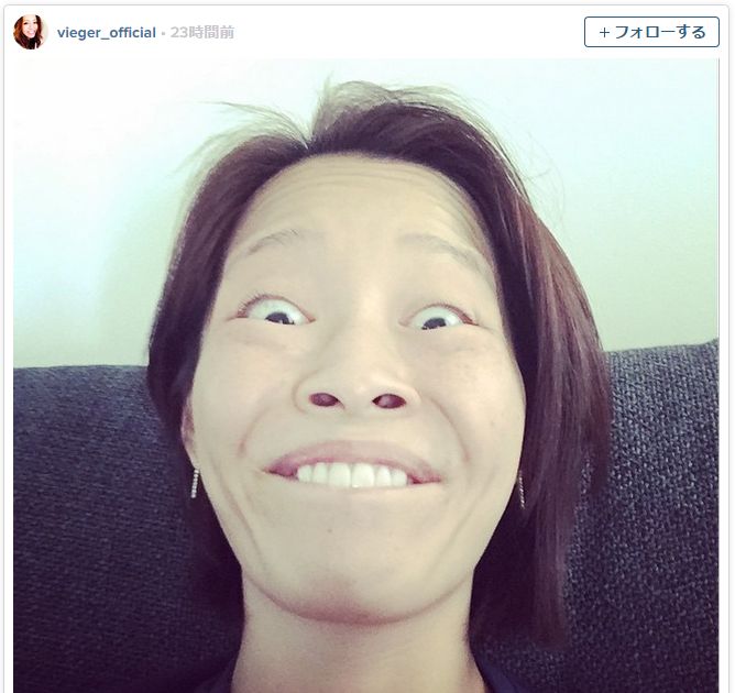 小森純の“観覧注意”な変顔に反響「モデルの域を超えている!」「あかんww」