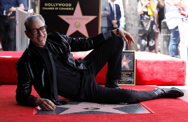 6月14日、米俳優ジェフ・ゴールドブラムが、ハリウッドの殿堂入りを果たし、「ハリウッド・ウォーク・オブ・フェイム」で星形のプレートに名前が刻まれた