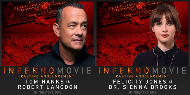 『ダ・ヴィンチ・コード』シリーズ第3弾『インフェルノ』キャスト正式発表：フォトギャラリー