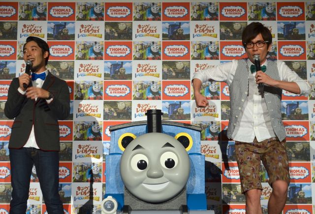 オリエンタルラジオが劇場版『きかんしゃトーマス』で長編アフレコ初挑戦！フォトギャラリー（7枚目）
