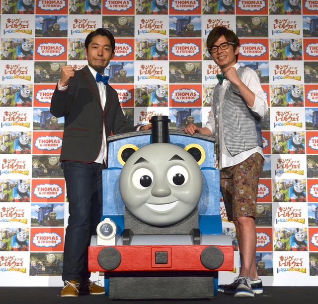 オリエンタルラジオが劇場版『きかんしゃトーマス』で長編アフレコ初挑戦！フォトギャラリー（8枚目）
