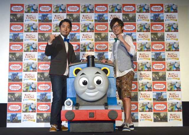 オリエンタルラジオが劇場版『きかんしゃトーマス』で長編アフレコ初挑戦！フォトギャラリー（9枚目）