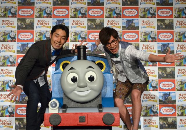オリエンタルラジオが劇場版『きかんしゃトーマス』で長編アフレコ初挑戦！フォトギャラリー（11枚目）