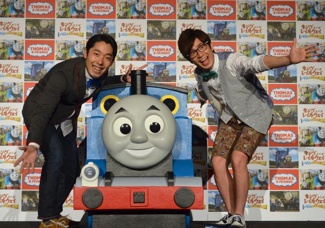 オリエンタルラジオが劇場版『きかんしゃトーマス』で長編アフレコ初挑戦！フォトギャラリー（12枚目）