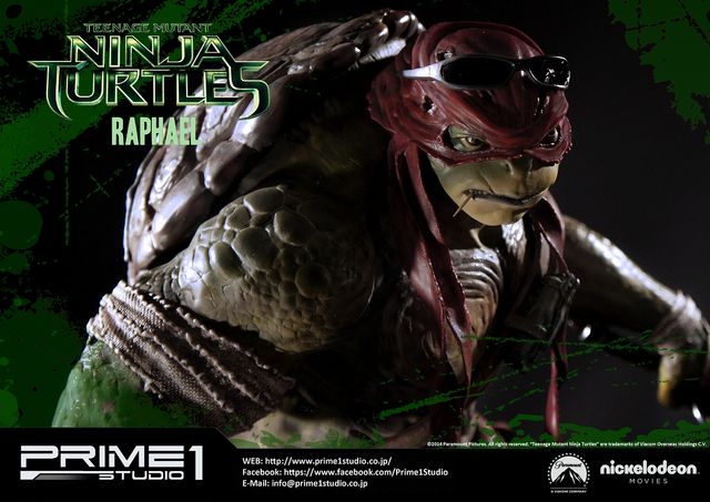 実写版『タートルズ』のラファエロが大型フィギュアに！フォトギャラリー（7枚目）