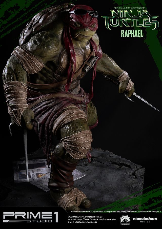 実写版『タートルズ』のラファエロが大型フィギュアに！フォトギャラリー（14枚目）