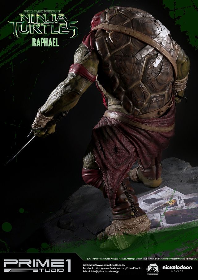 実写版『タートルズ』のラファエロが大型フィギュアに！フォトギャラリー（17枚目）