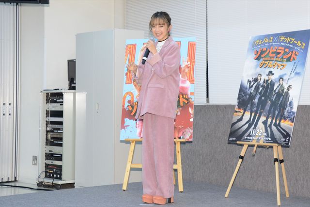 安達祐実「似合わないかも」と思っていたピンクの衣装で登場：フォトギャラリー