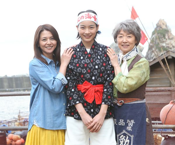 連続テレビ小説「あまちゃん」のロケ取材会フォトギャラリー（2枚目）