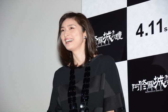 天海祐希＆市川染五郎が出席！『ゲキ×シネ「阿修羅城の瞳2003」』公開直前舞台あいさつフォトギャラリー（9枚目）