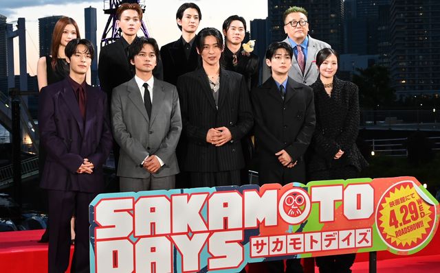 Snow Man目黒蓮、一時帰国でリアルイベント登場！『SAKAMOTO DAYS』公開直前レッドカーペットイベント（12枚目）