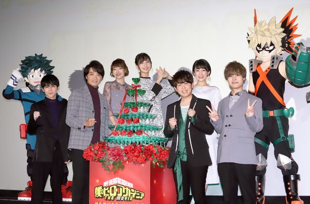 山下大輝、岡本信彦、梶裕貴、佐倉綾音ら公開に喜び！劇場版『ヒロアカ』初日舞台あいさつ（18枚目）