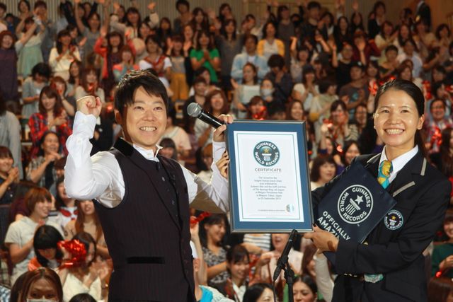 映画『謝罪の王様』ギネス世界記録挑戦イベント 写真ギャラリー（9枚目）