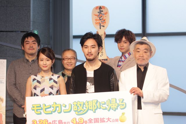 千葉雄大のかわいさが映画に出ちゃってる…前田敦子＆松田龍平ら登壇！『モヒカン故郷に帰る』ヒット祈願イベント写真ギャラリー：フォトギャラリー