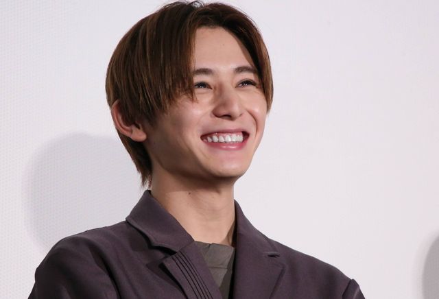 山田涼介のキュートなスマイル！『記憶屋　あなたを忘れない』公開記念舞台あいさつ（14枚目）