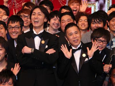 ブラマヨ吉田の結婚を祝福したナインティナインの（左）矢部浩之と岡村隆史