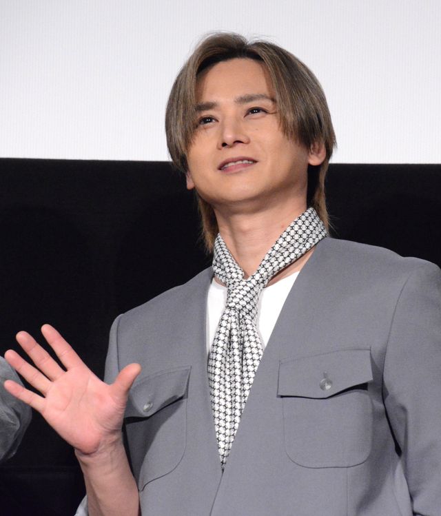 前野智昭、堂本光一の前でDOMOTO愛さく裂！劇場版『転スラ』大ヒット御礼舞台あいさつ（3枚目）