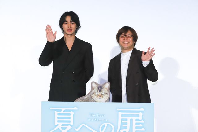 山崎賢人、夏にキャンプがしたい！『夏への扉　－キミのいる未来へ－』公開記念舞台あいさつ（7枚目）