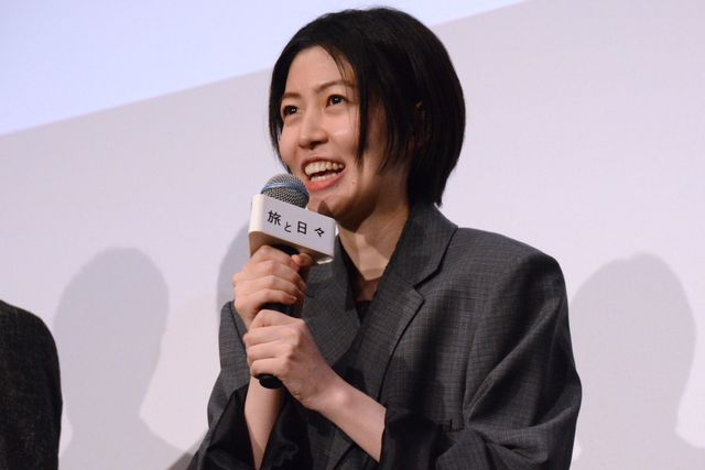 シム・ウンギョン×堤真一、笑いに包まれた舞台挨拶　『旅と日々』高田万作、三宅唱監督と登壇（7枚目）