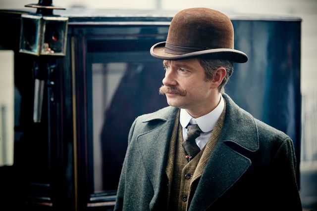 マーティン・フリーマン、ヒゲがふさふさ…『SHERLOCK／シャーロック　忌まわしき花嫁』ギャラリー：フォトギャラリー