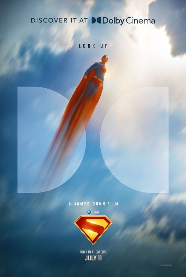 宇宙で愛犬と…『スーパーマン』ラージフォーマット版ポスタービジュアル（4枚目）