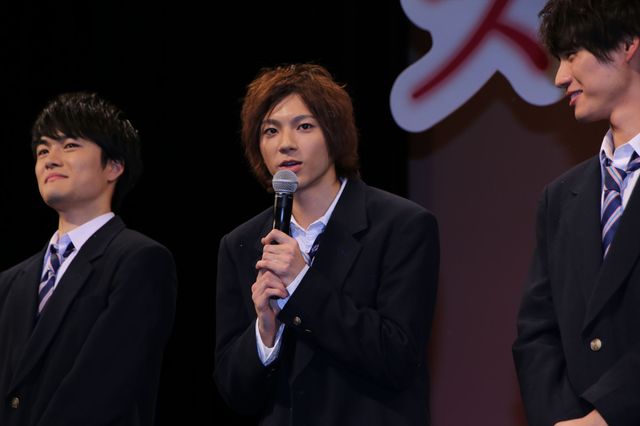 福士蒼汰、有村架純らが制服で登場！『ストロボ・エッジ』完成披露舞台あいさつフォトギャラリー（9枚目）