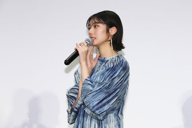 櫻坂46・藤吉夏鈴主演『新米記者トロッ子』完成披露舞台あいさつ（12枚目）