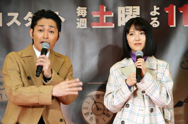 浜辺美波のキュートな笑顔！ドラマ「アリバイ崩し承ります」制作発表記者会見（3枚目）