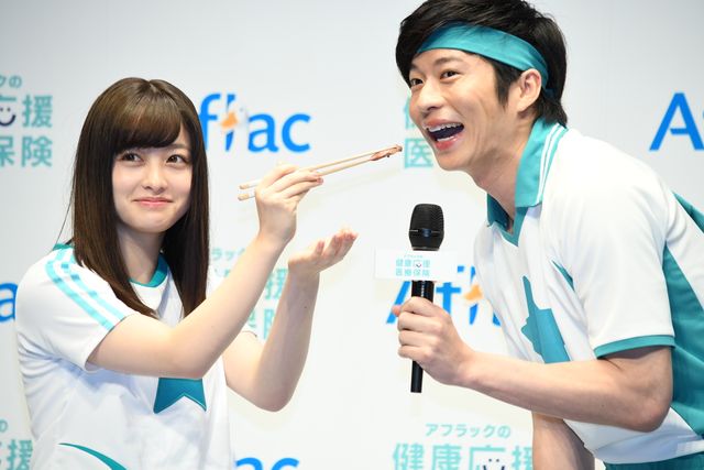 田中圭のくしゃくしゃ笑顔！「アフラックの健康応援医療保険」商品発表会（18枚目）