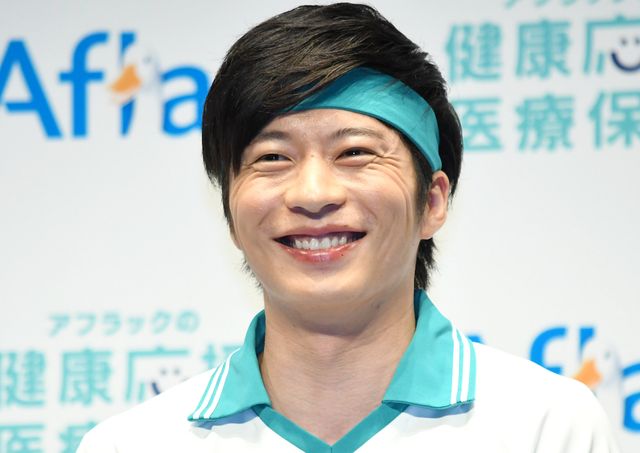 田中圭のくしゃくしゃ笑顔！「アフラックの健康応援医療保険」商品発表会（23枚目）