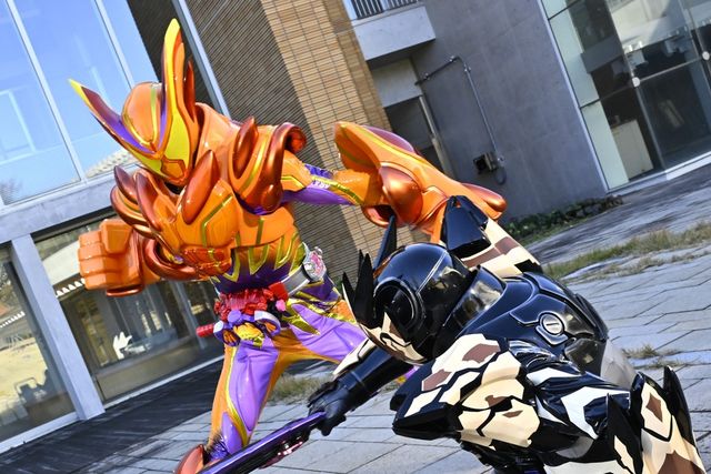 グロッタとリゼルが一触即発！「仮面ライダーガヴ」第34話場面カット（3枚目）