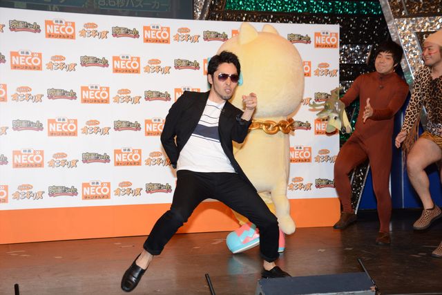 オリラジ＆8.6秒バズーカー＆バンビーノがコラボ！「出番ですよ！オニギリズ」主題歌披露イベントフォトギャラリー（9枚目）