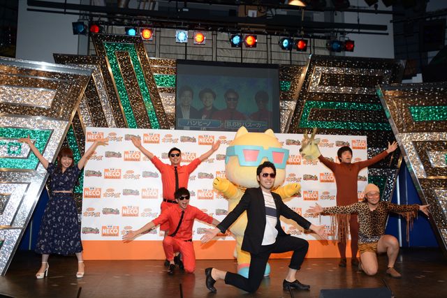 オリラジ＆8.6秒バズーカー＆バンビーノがコラボ！「出番ですよ！オニギリズ」主題歌披露イベントフォトギャラリー（11枚目）