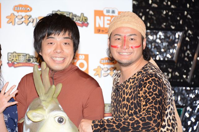 オリラジ＆8.6秒バズーカー＆バンビーノがコラボ！「出番ですよ！オニギリズ」主題歌披露イベントフォトギャラリー（18枚目）