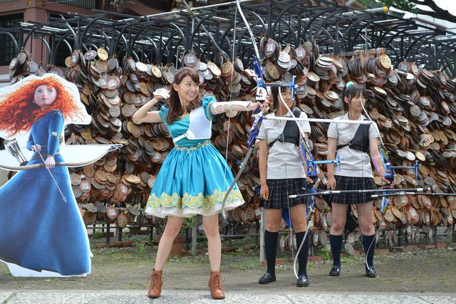 ディズニー/ピクサー最新作映画『メリダとおそろしの森』の大ヒット祈願イベント in 今戸神社（2枚目）