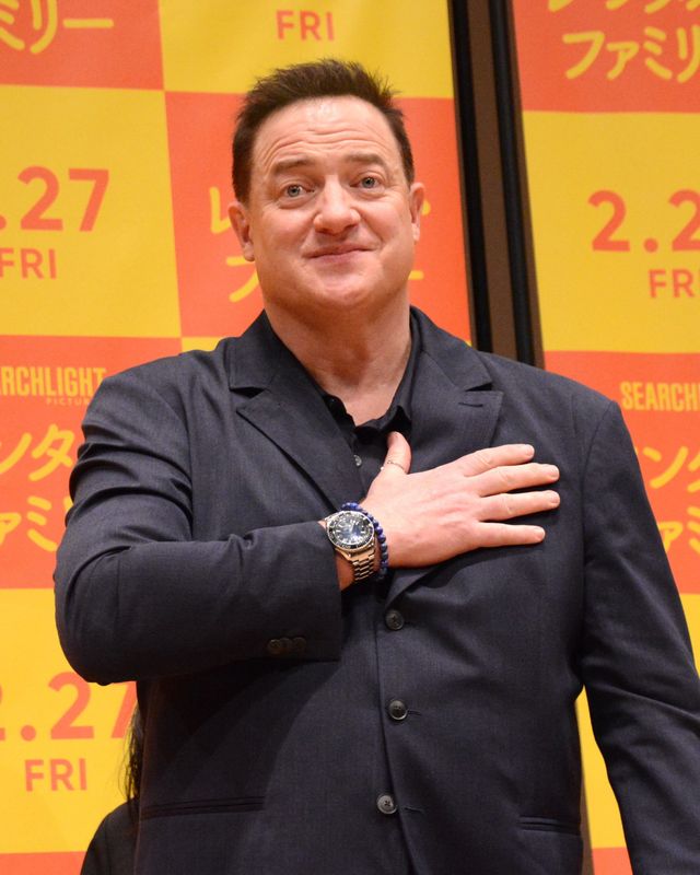 ブレンダン・フレイザー、涙する子役＆HIKARI監督に神対応！映画『レンタル・ファミリー』チャリティー試写会（7枚目）