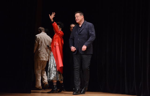 ブレンダン・フレイザー、涙する子役＆HIKARI監督に神対応！映画『レンタル・ファミリー』チャリティー試写会（30枚目）