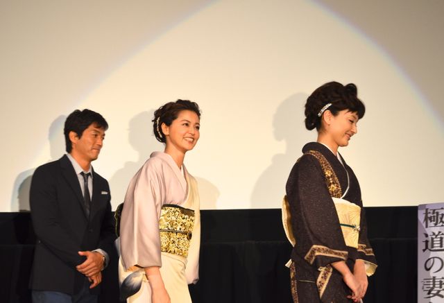 映画『極道の妻（つま）たち Neo』初日舞台あいさつ（16枚目）