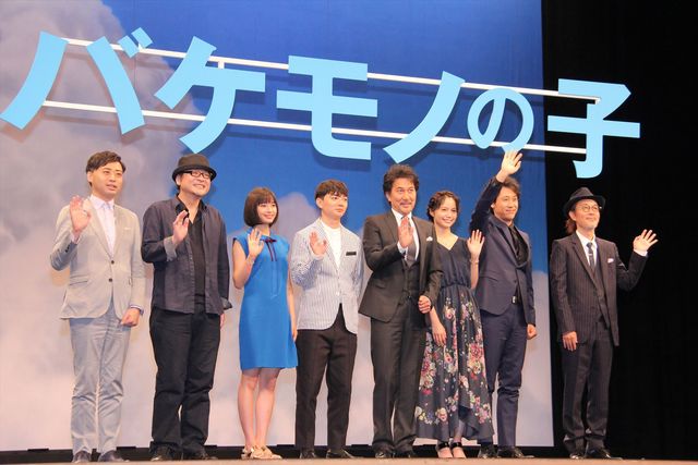 役所広司、宮崎あおい、広瀬すず、染谷将太ら豪華俳優陣ずらり！映画『バケモノの子』完成披露会見フォトギャラリー（28枚目）
