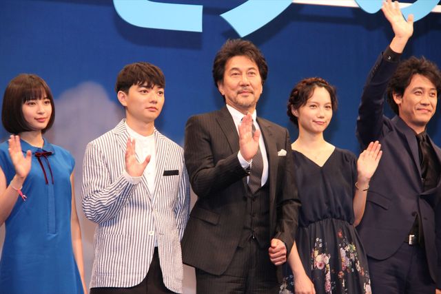 役所広司、宮崎あおい、広瀬すず、染谷将太ら豪華俳優陣ずらり！映画『バケモノの子』完成披露会見フォトギャラリー（29枚目）