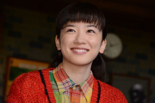 笑顔の佐藤健＆永野芽郁！連続テレビ小説「半分、青い。」スタジオ取材会（3枚目）