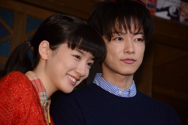 笑顔の佐藤健＆永野芽郁！連続テレビ小説「半分、青い。」スタジオ取材会（12枚目）