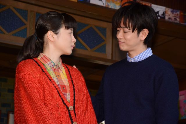 笑顔の佐藤健＆永野芽郁！連続テレビ小説「半分、青い。」スタジオ取材会（14枚目）
