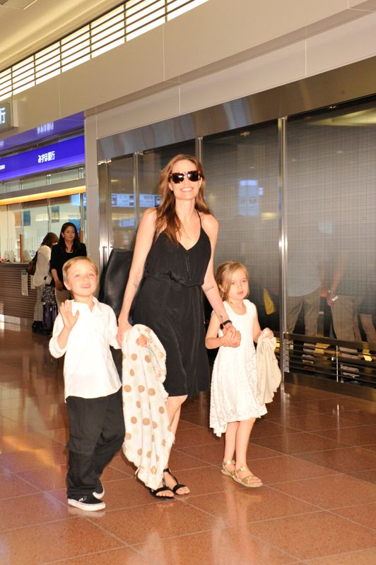 アンジェリーナ・ジョリーとエル・ファニングが来日！フォトギャラリー：フォトギャラリー